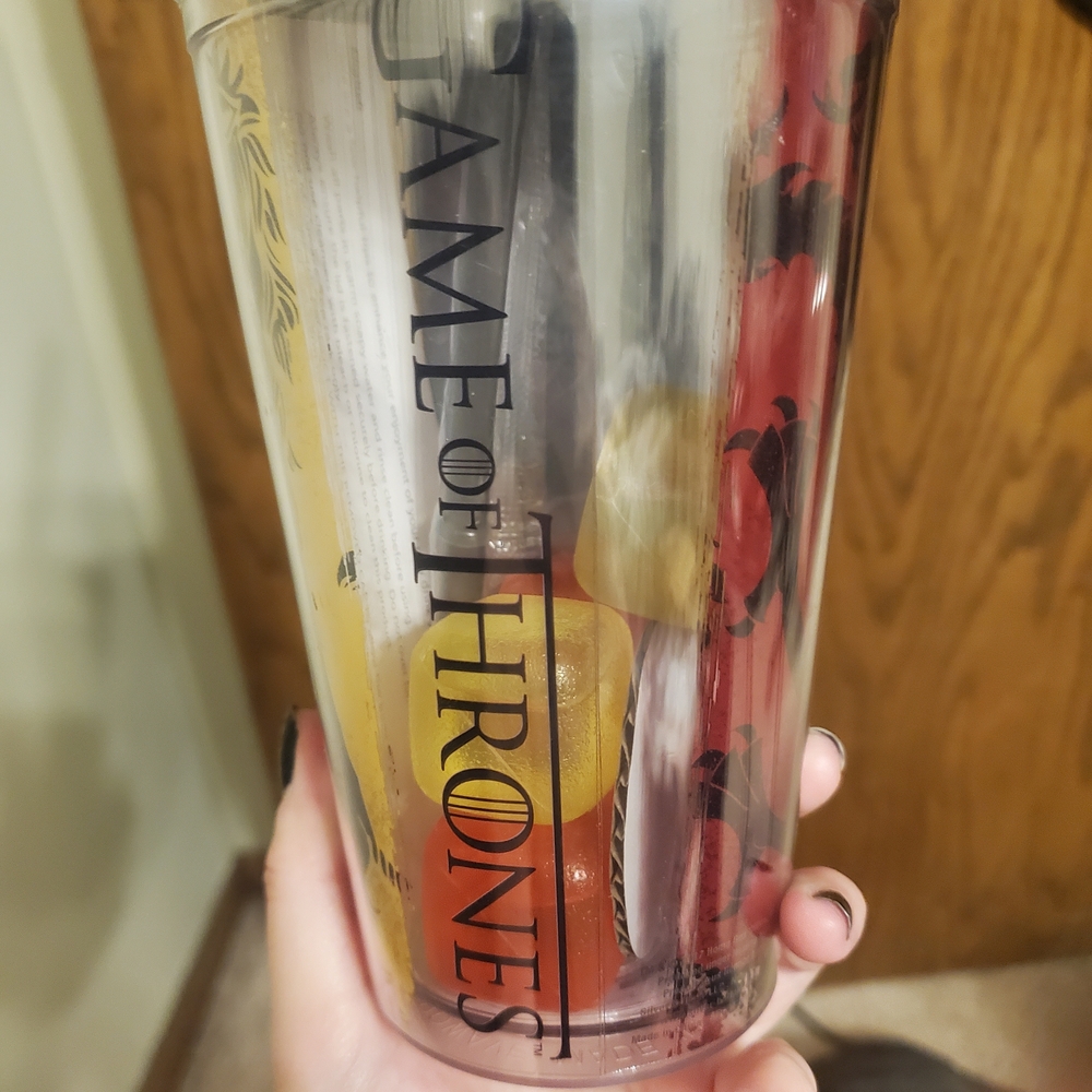 Spencer's Black and Clear Dragon Tumbler - Picture 3 of 7